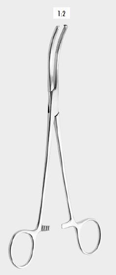 Затискач МІКУЛІЧА (MIKULICZ) очеревинний, 20 см (сm). Бренд: Zepf (Зепф).